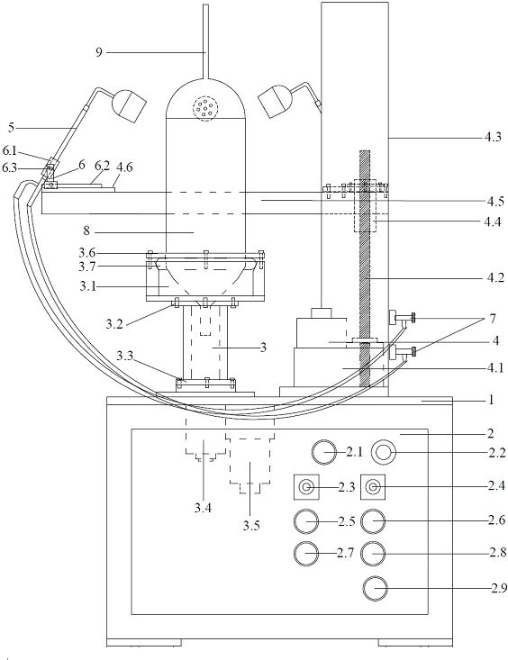 Automatic quartz tube welding device and method