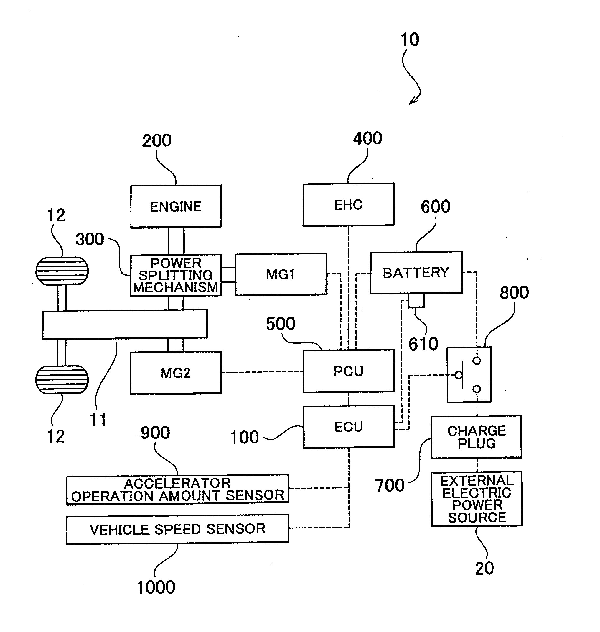 Vehicle control device and method of controlling vehicle