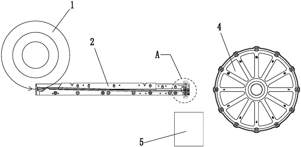 Stuck material removal device for directly-access type SMD track and stuck material removal method of stuck material removal device