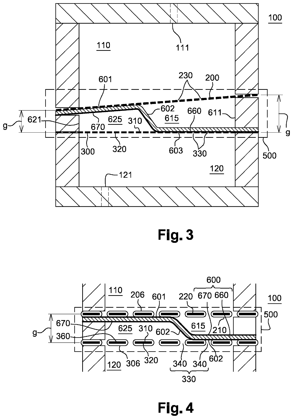 Electrostatically actuated device