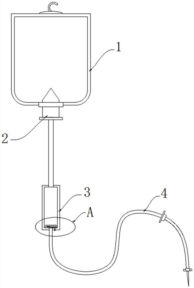 Infusion equipment with heat preservation and air leakage prevention effects