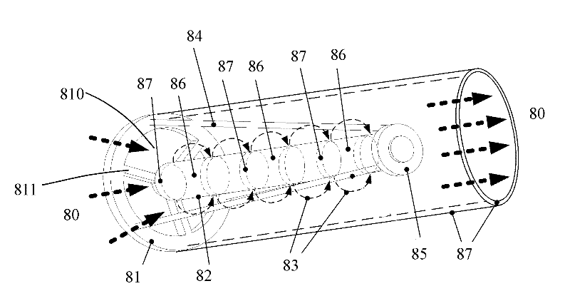 Pipeline cleaner ball receiving device with high gradient magnetic separator and powder separation method