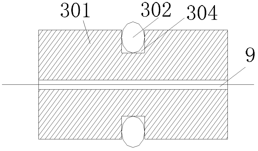 Hollow glass with sun-shading curtain inside