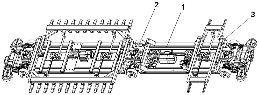 A nut screw type car carrier