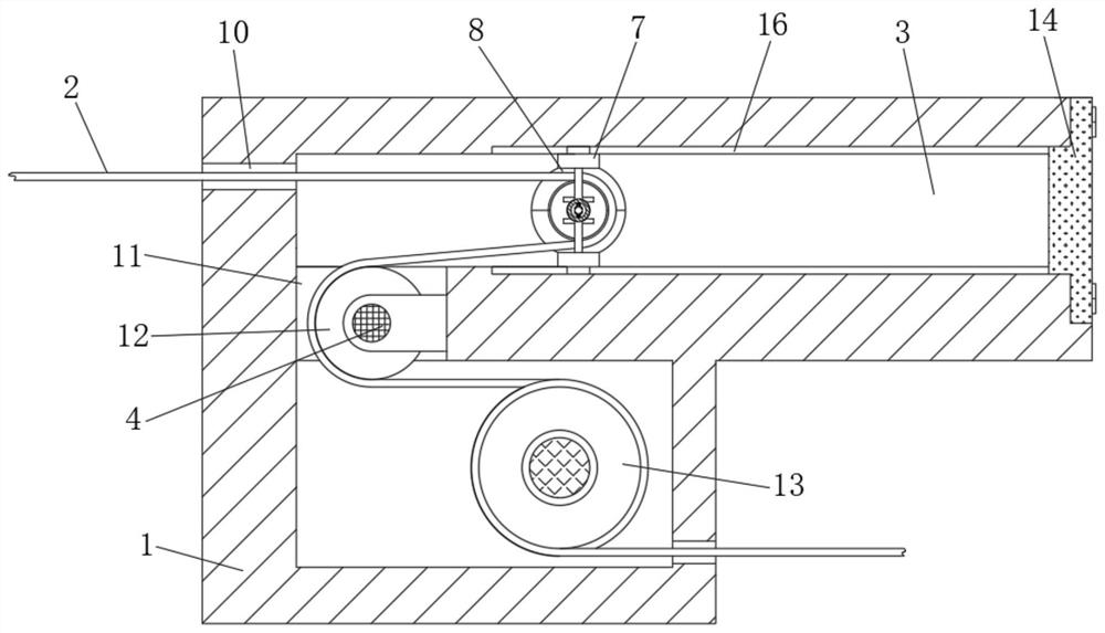 Tail wire protection mechanism for computer and operation method of tail wire protection mechanism