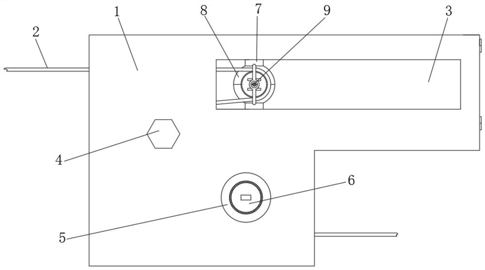 Tail wire protection mechanism for computer and operation method of tail wire protection mechanism