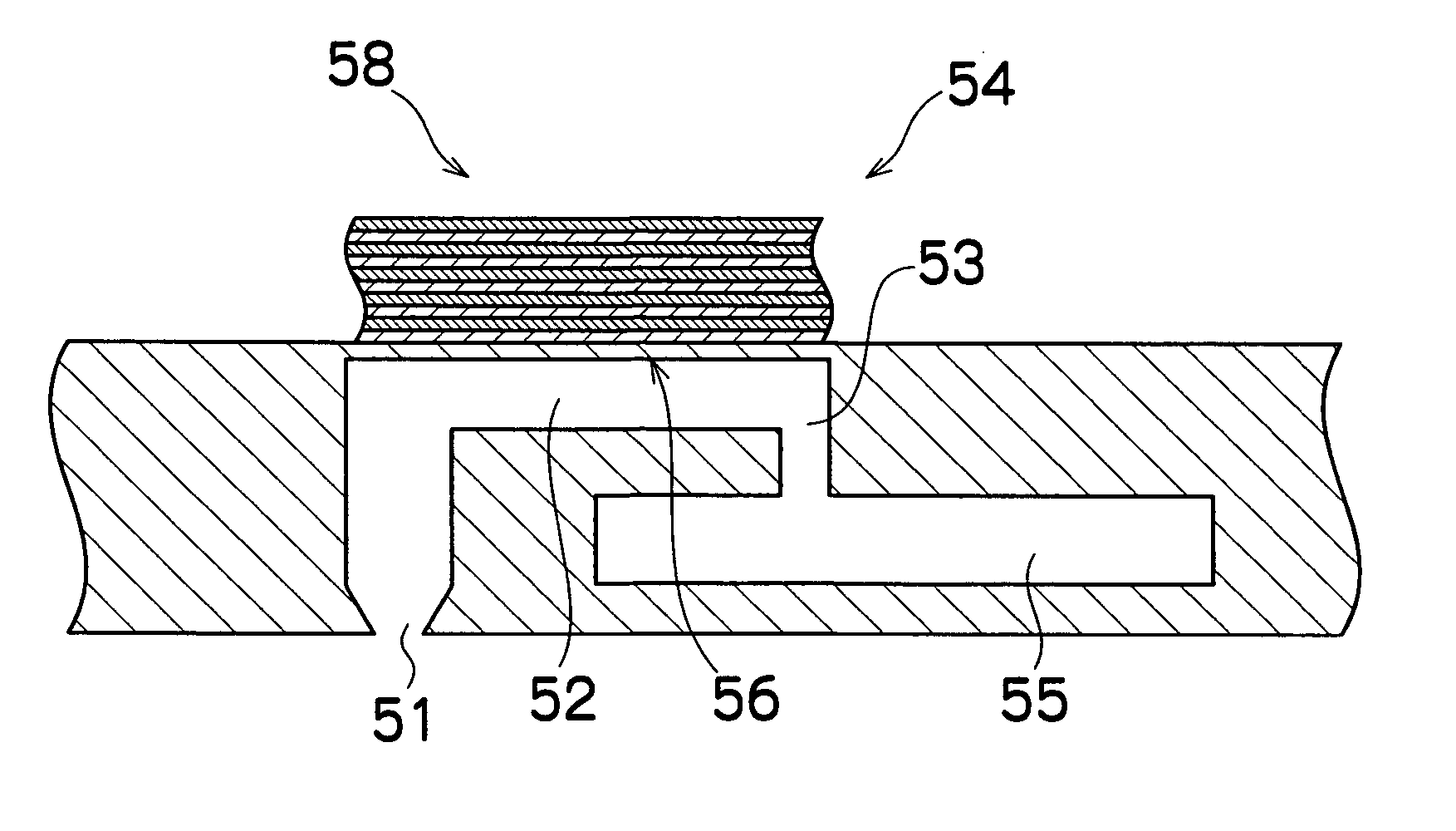 Laminated piezoelectric element, liquid droplet ejection head using same, and image forming apparatus comprising same