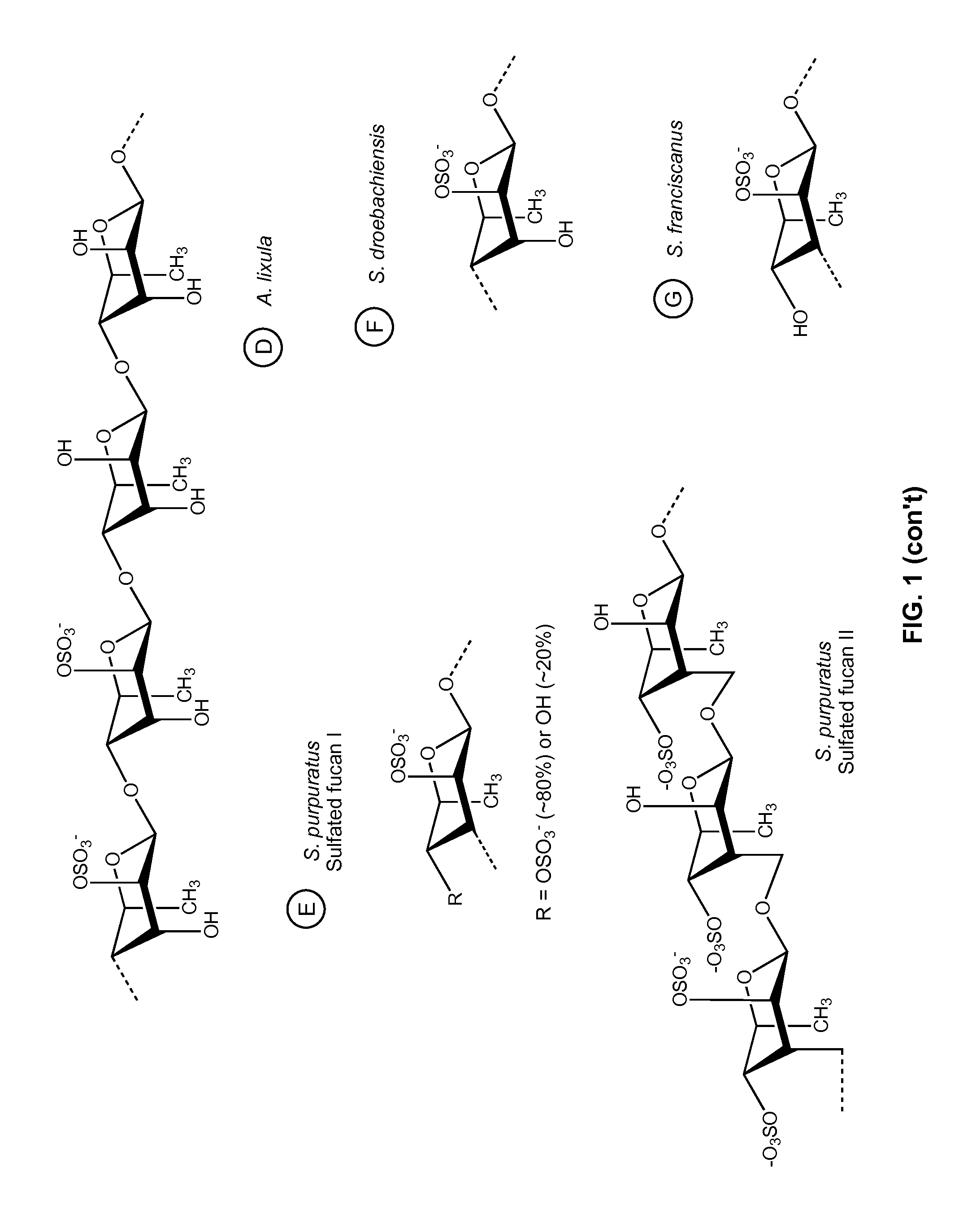 Therapeutic Sulfated Polysaccharides, Compositions Thereof, and Methods for Treating Patients