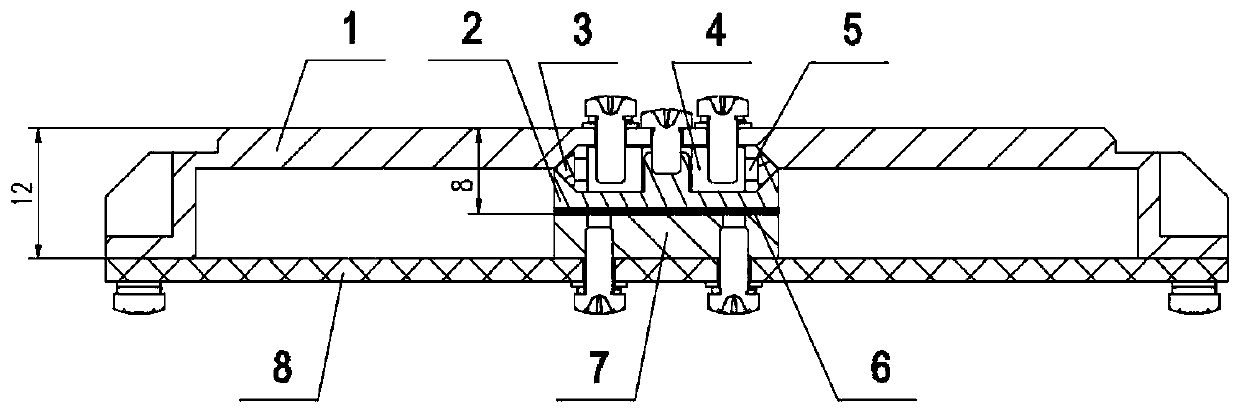 Chip flexible heat transfer mechanism