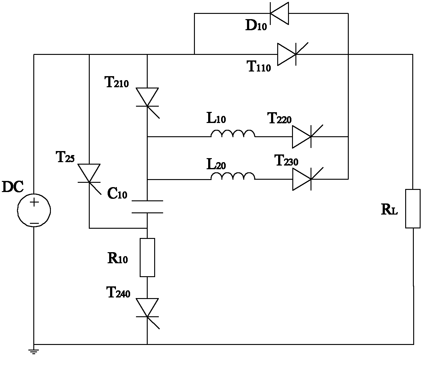Direct-current solid-state circuit breaker