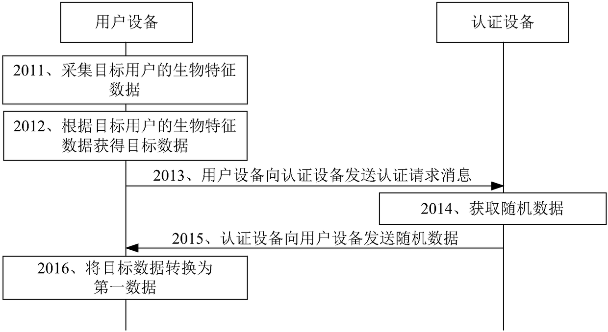 Authentication method and authentication equipment for implementing network access, and user equipment