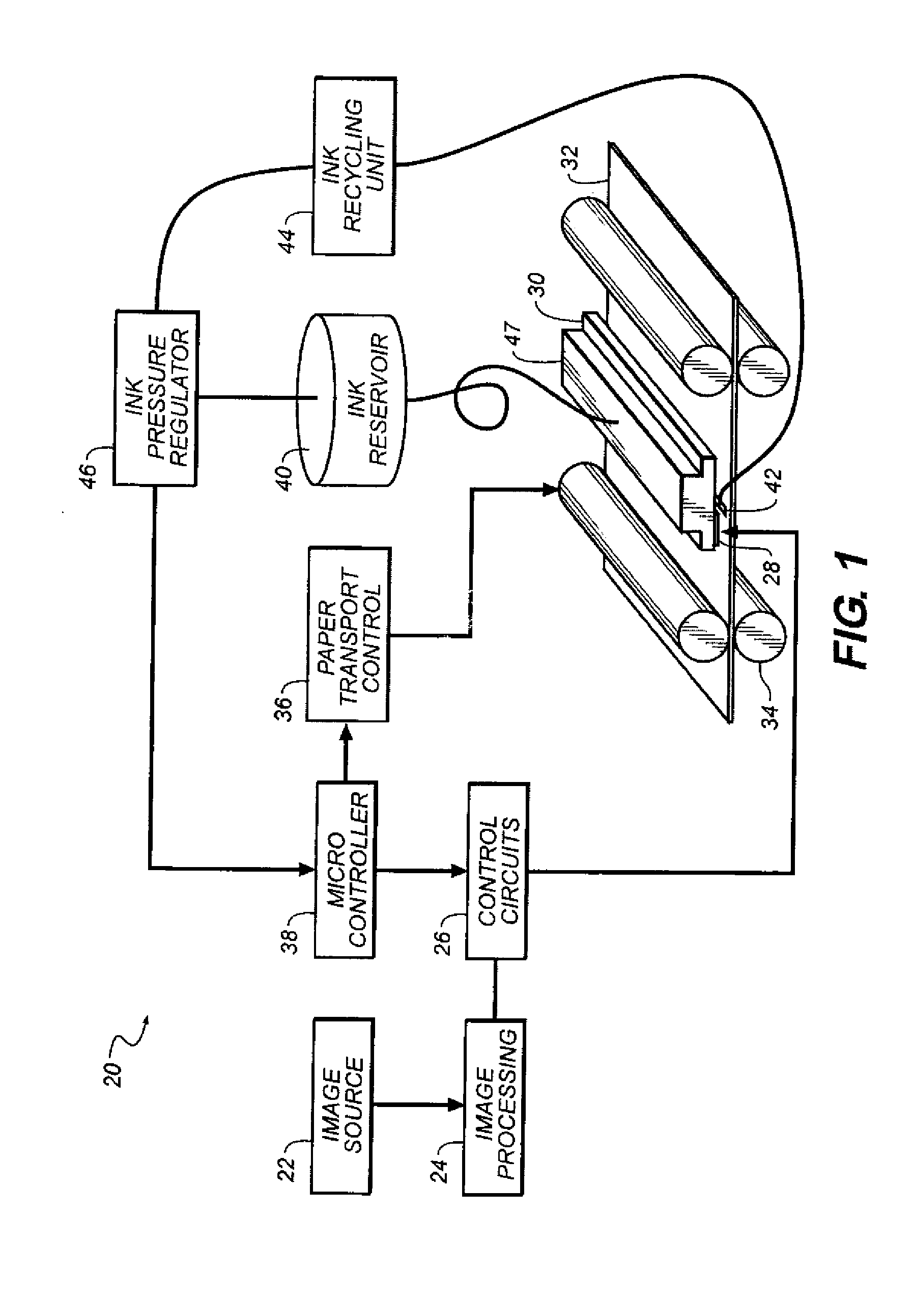 Ink set for continuous inkjet printing