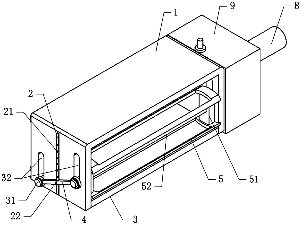 Environmental-friendly picking device for tea leaves