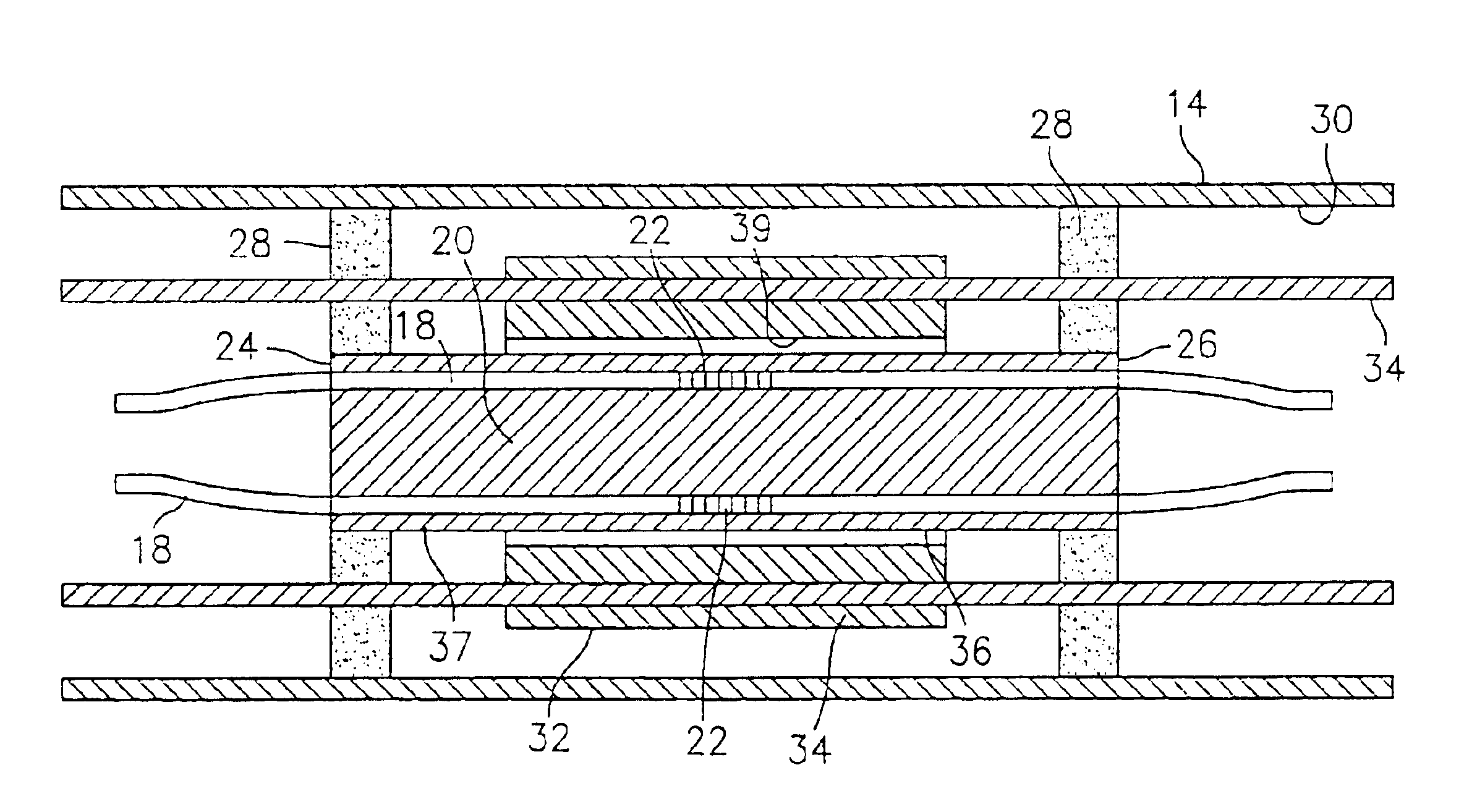 Fiber optic curvature sensor for towed hydrophone arrays