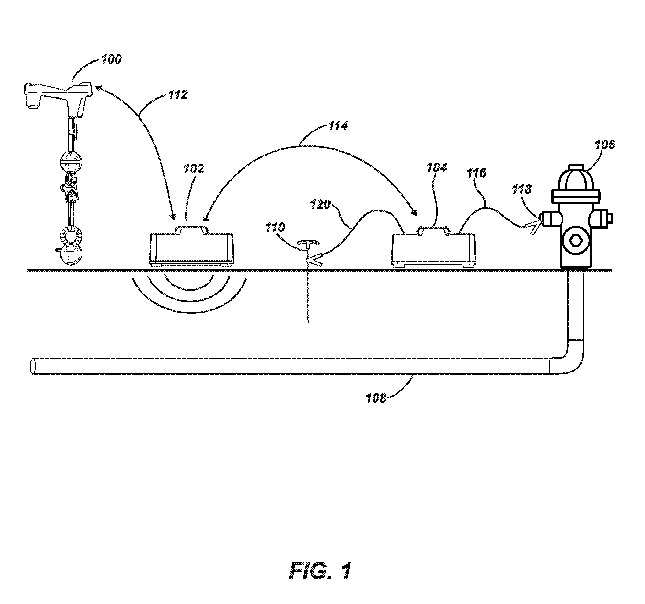 System and method for locating buried pipes and cables with a man portable locator and a transmitter in a mesh network