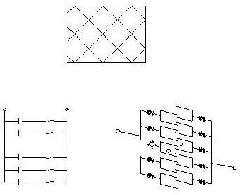 Thin-film capacitor applied to flexible direct-current power transmission system and production process thereof