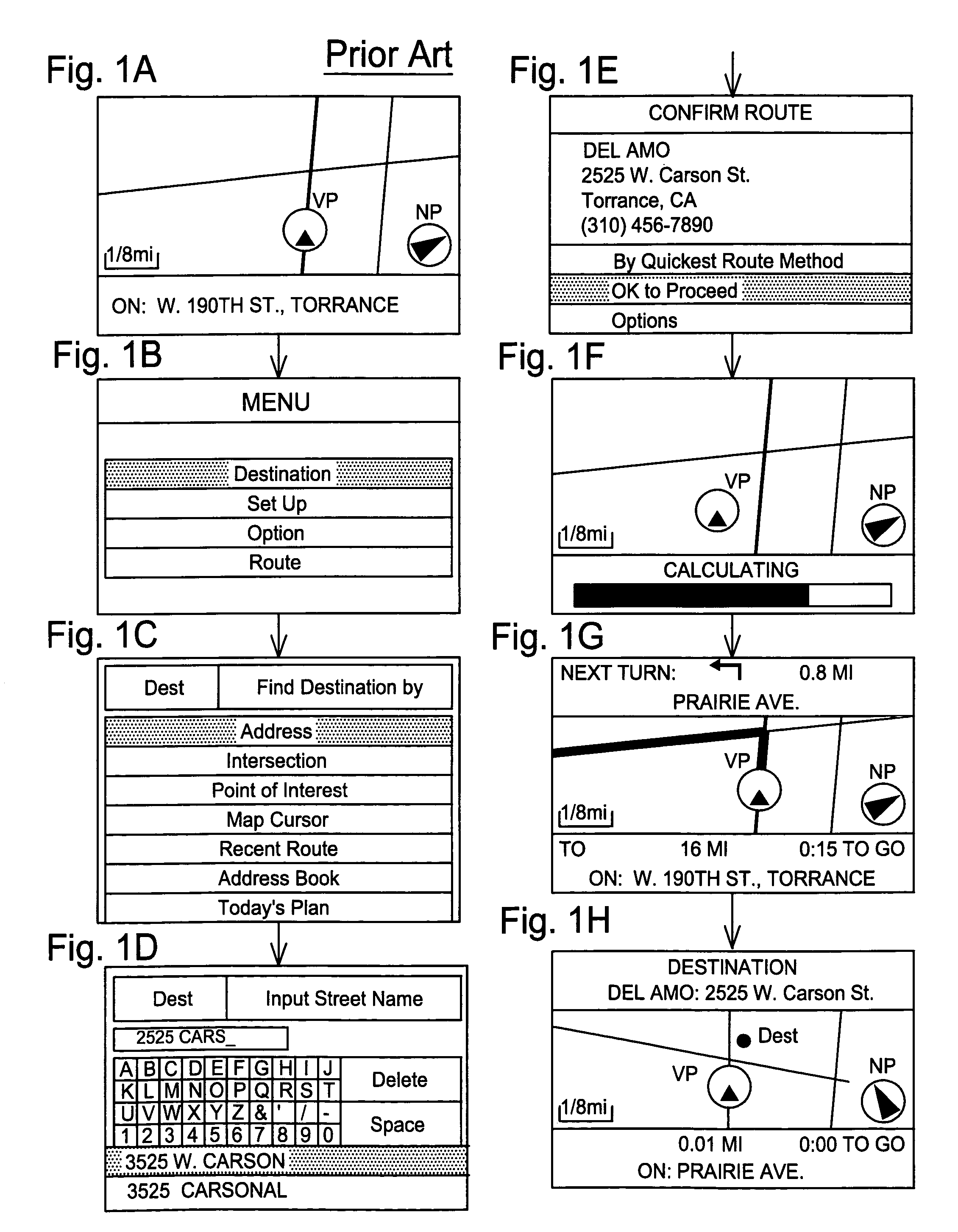 Navigation method and system for accurately estimating positions of street address numbers