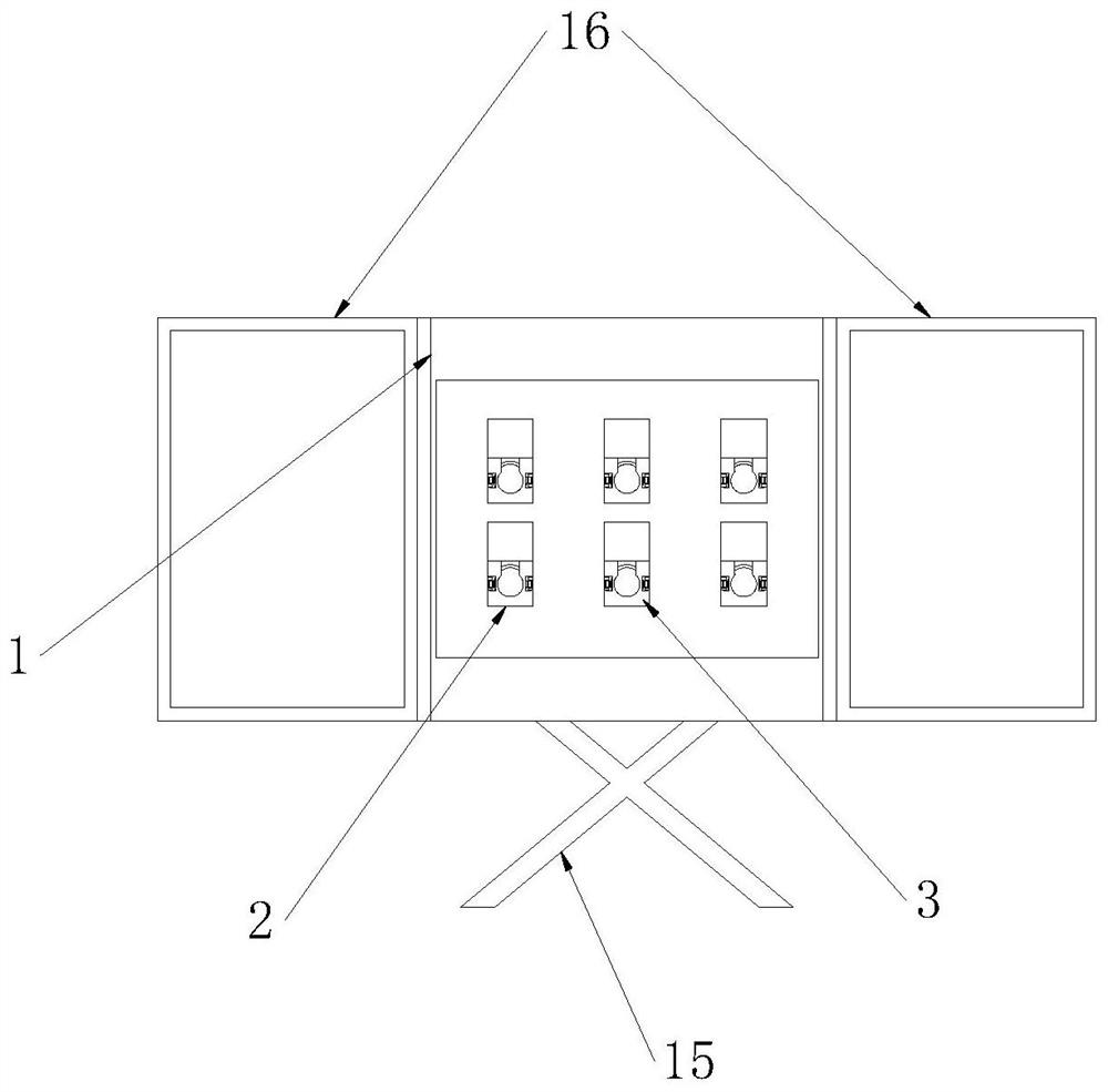 Auxiliary device for Chinese learning of overseas students