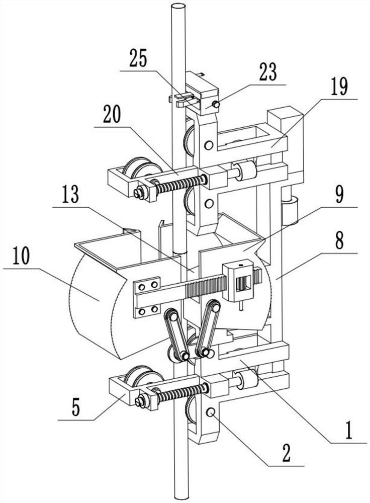 Building reinforcing steel bar synergistic welding device