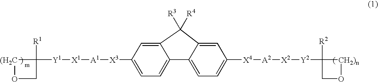 Photo-curable fluorene derivative and composition containing the same