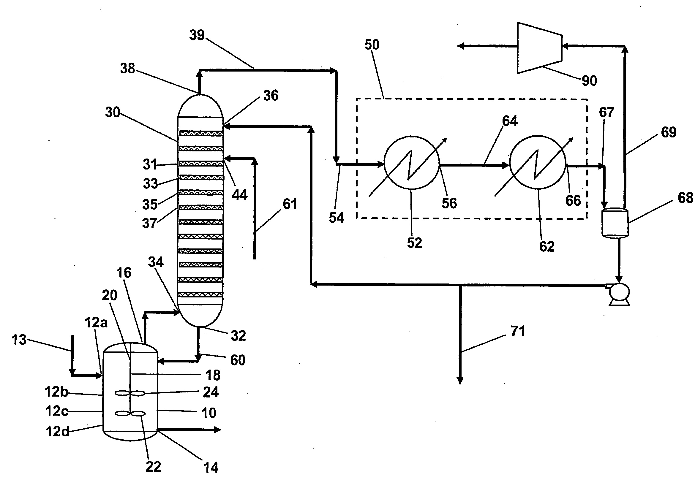 Process and Apparatus for Manufacturing Pure Forms of Aromatic Carboxylic Acids