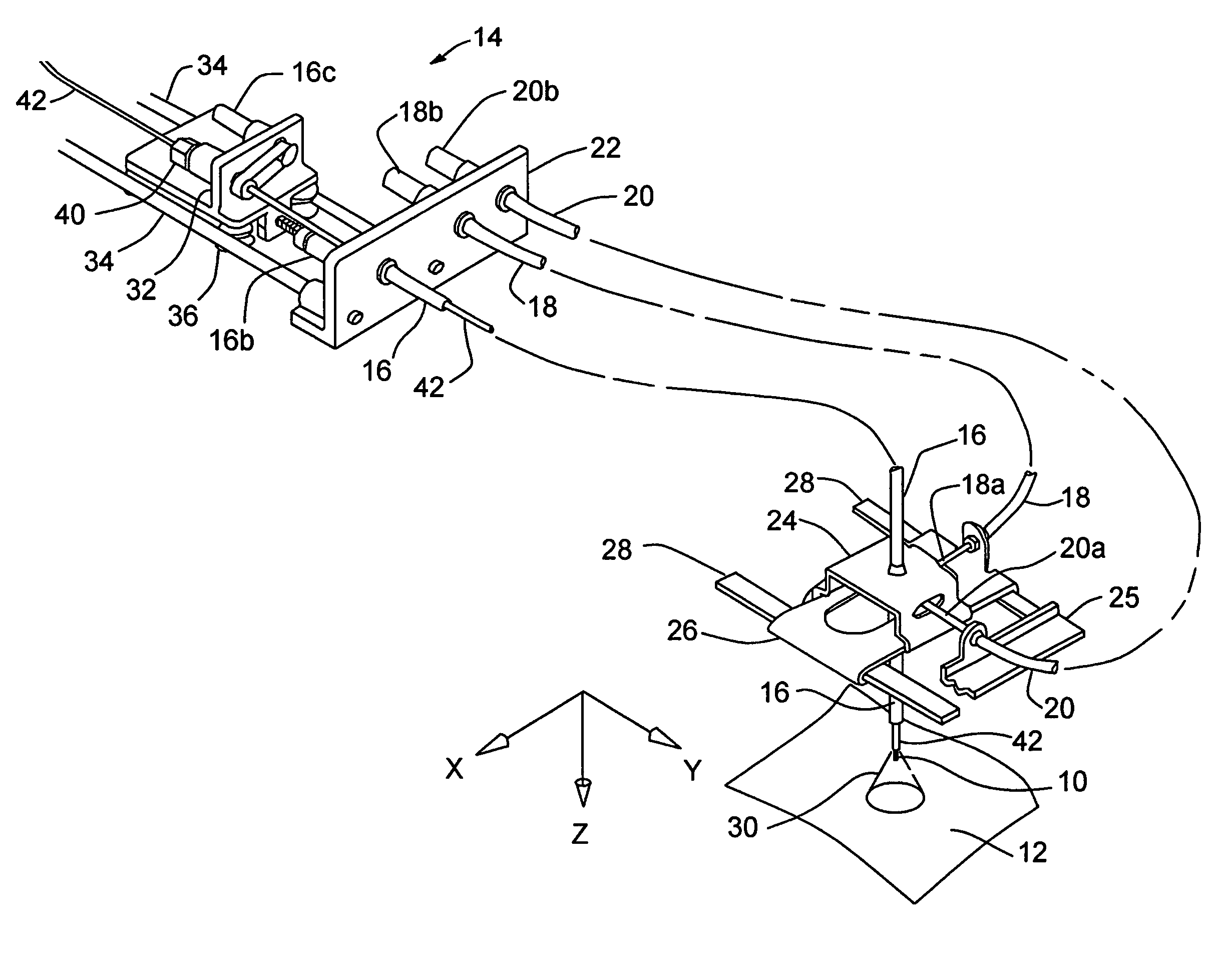 Apparatus and methods for radiation treatment of tissue surfaces