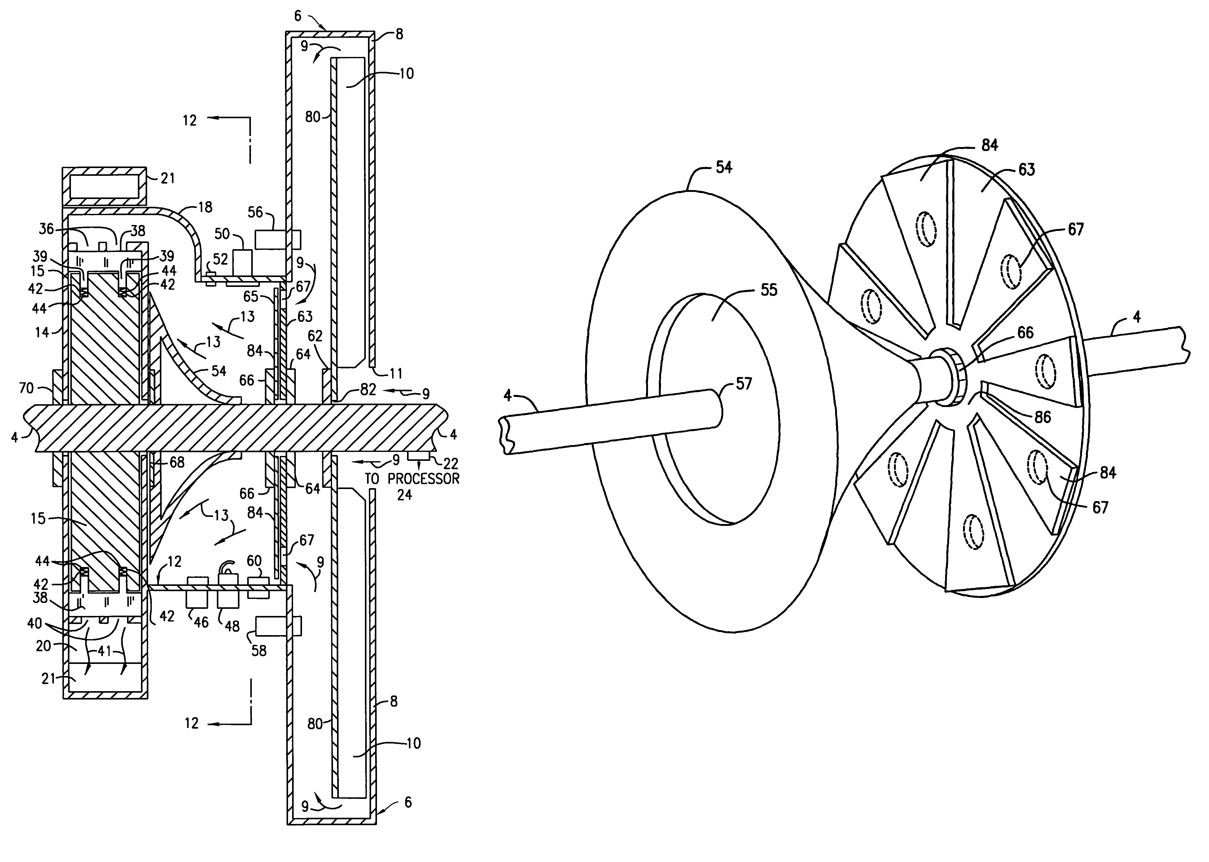 High Efficiency rotary piston combustion engine