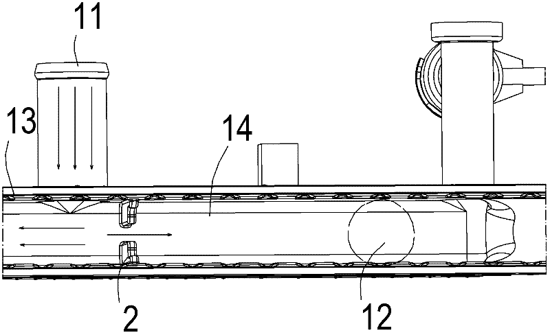 Automobile heat radiator with water chamber rectification baffle plate