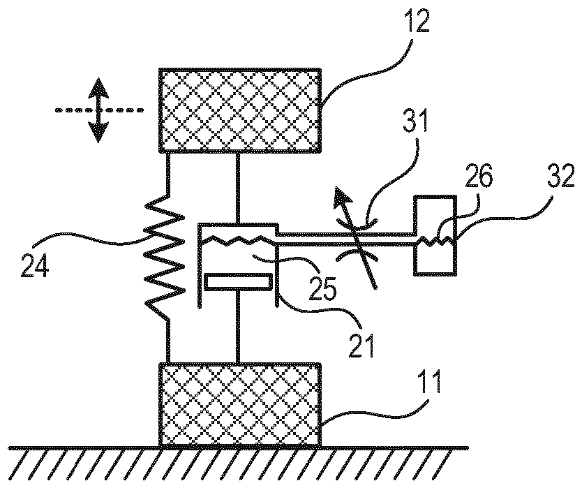 Vibration damper for a high-pressure fuel pump, high pressure fuel pump having a vibration damper, and method for controlling such a vibration damper