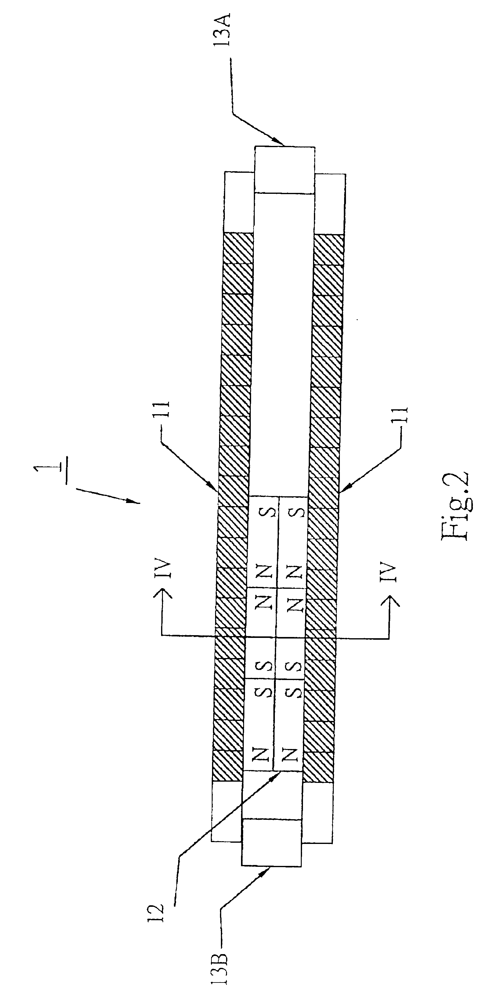 Linear electric generator having an improved magnet and coil structure, and method of manufacture