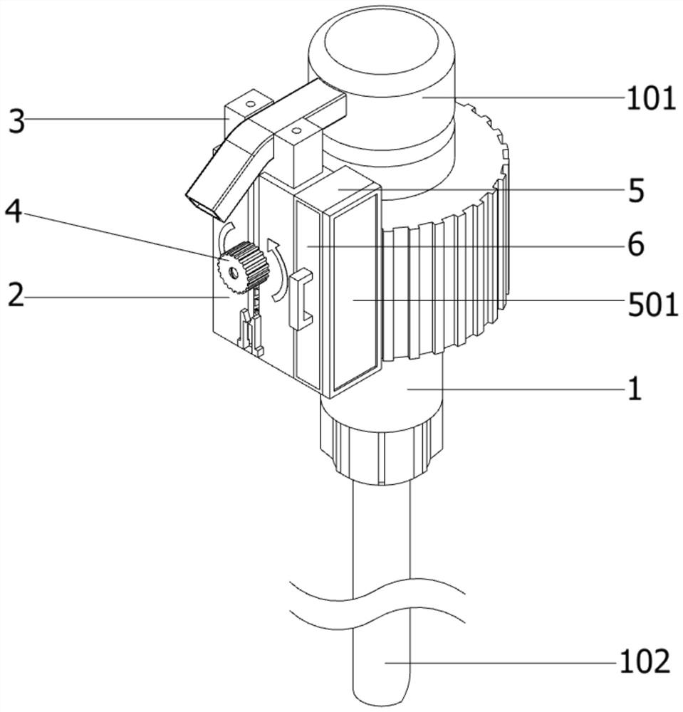 Anti-overflow structure for plastic spray head of emulsion pump