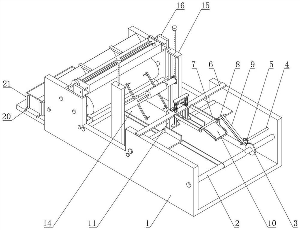 A local gluing machine for color boxes