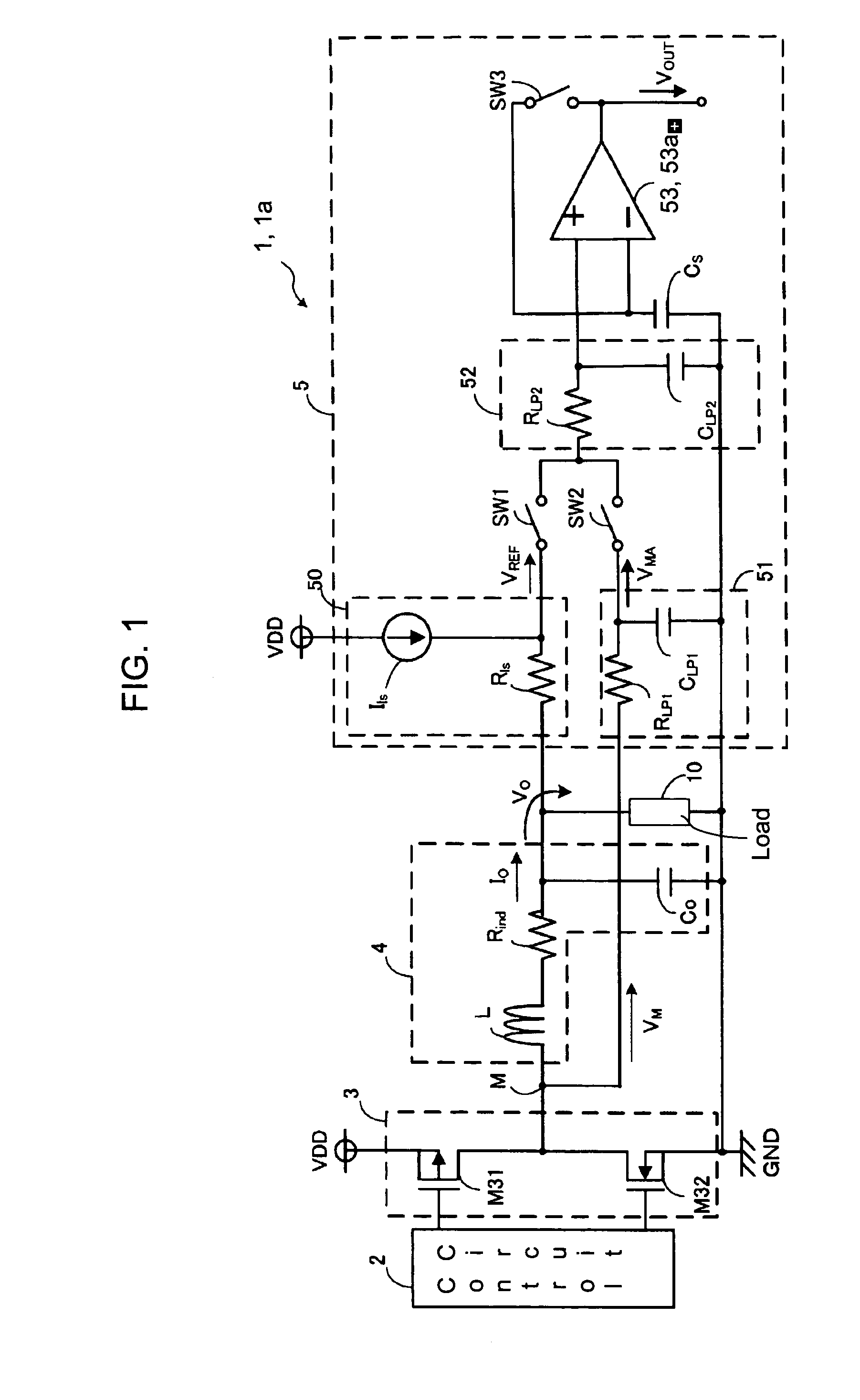 DC to DC converter and voltage detecting circuit and current detecting circuit thereof