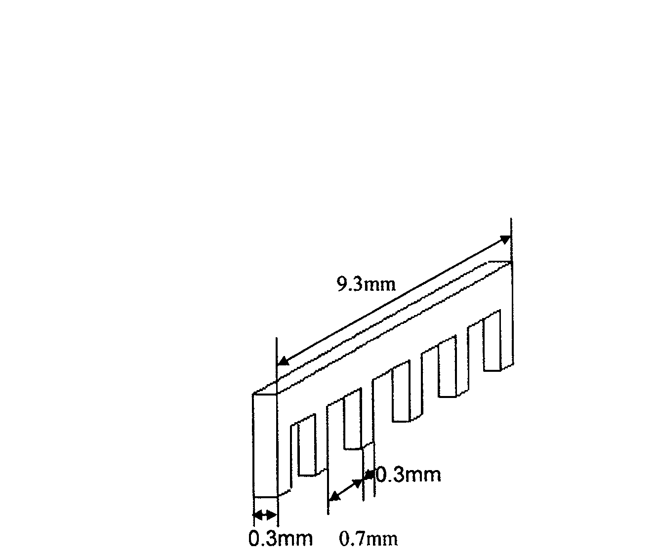 Electrochemical corrosion processing method for micro fine cylindrical group electrode