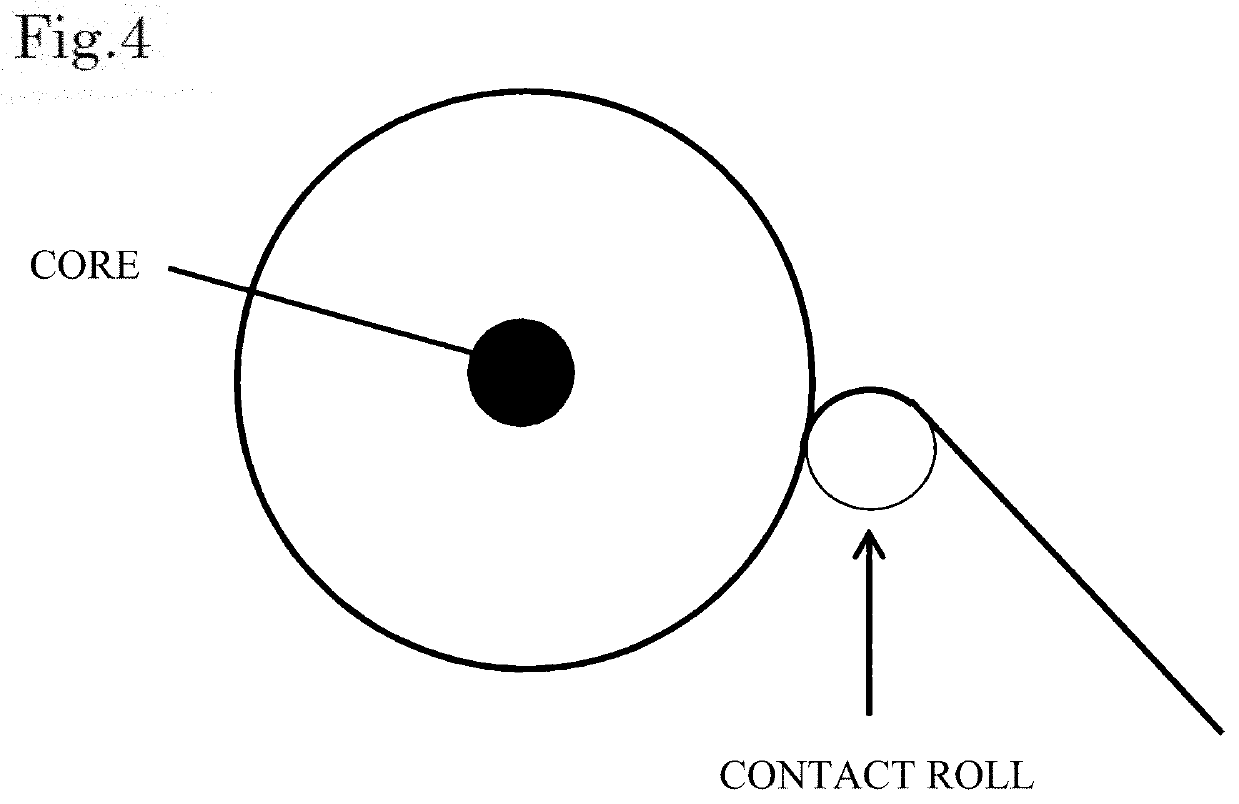 Biaxially oriented polyester film roll