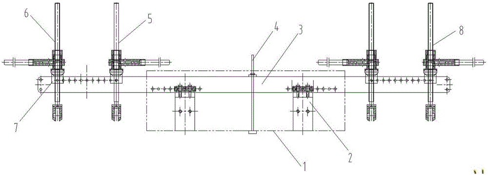 Hoisting device for large-tonnage live wire