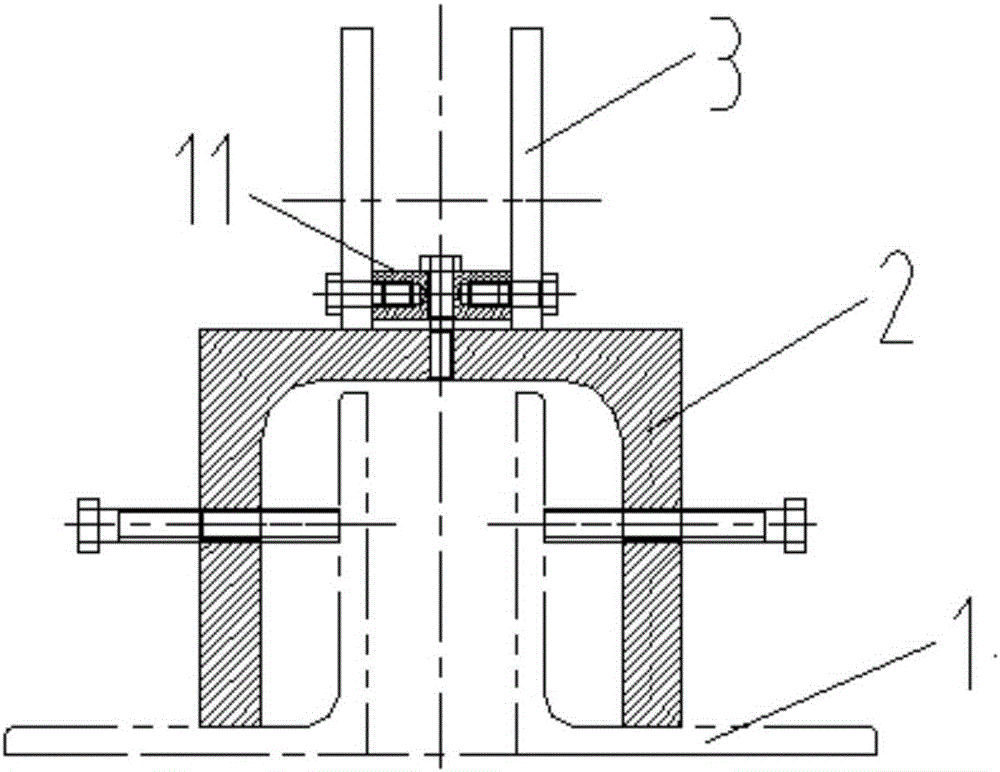 Hoisting device for large-tonnage live wire