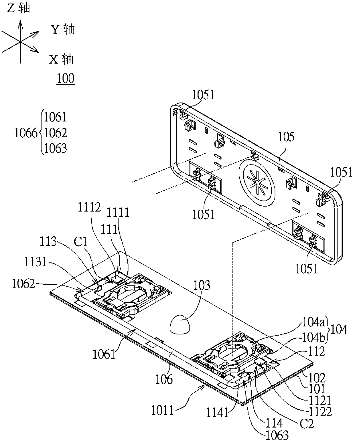 Button structure and assembly method thereof