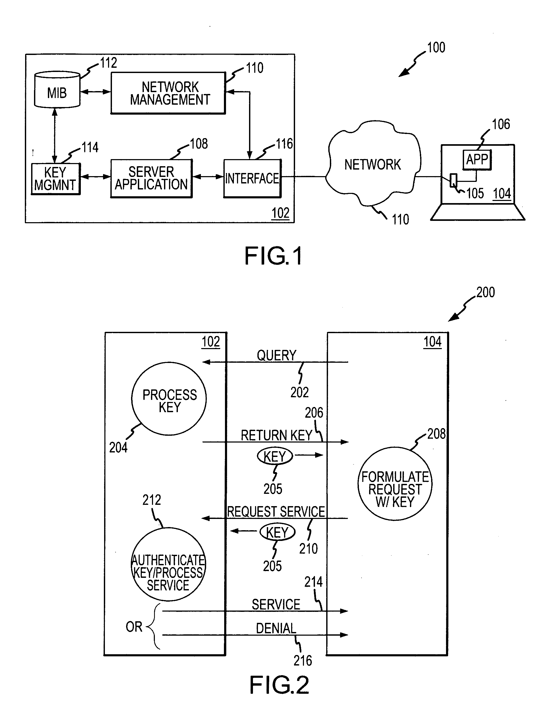 Systems and methods for providing access to network resources based upon temporary keys