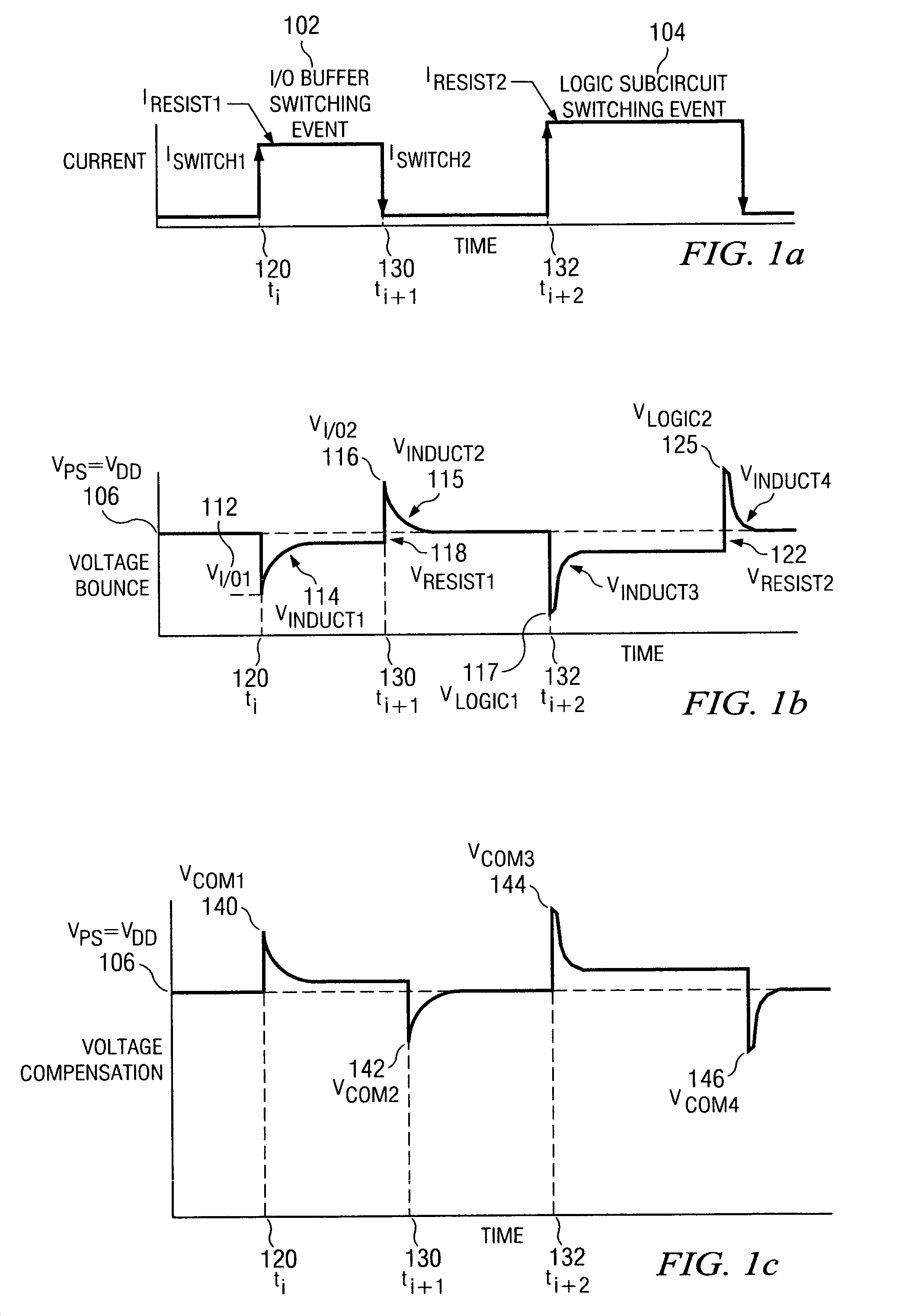Method and apparatus to minimize power and ground bounce in a logic device