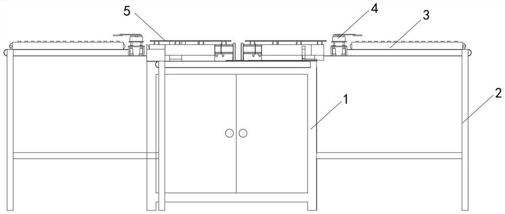 A diversion mechanism for semiconductor packaging equipment and its working method