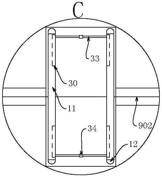 Energy-saving heat-preservation structure of building wall