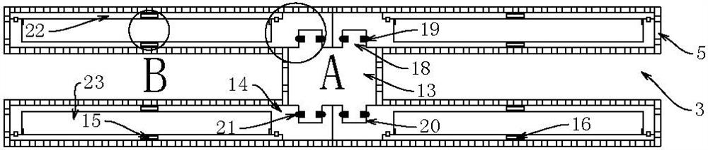 Energy-saving heat-preservation structure of building wall