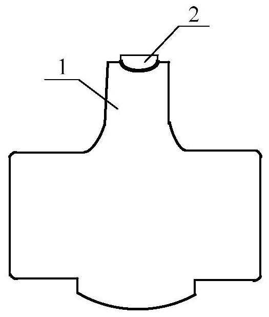 Surface treatment method for three-post insulator grounding insert