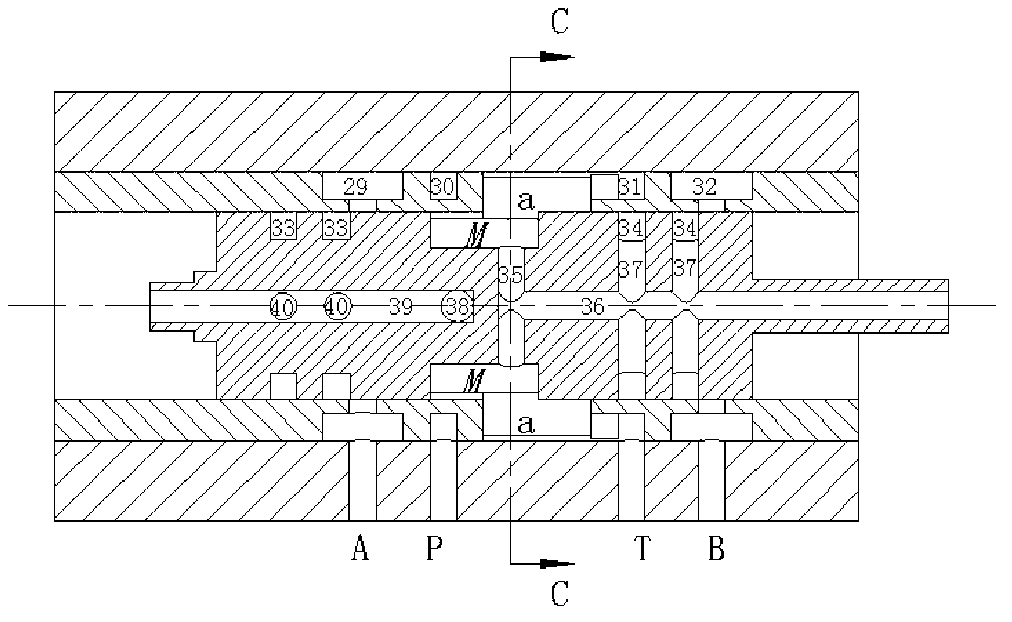 Rotating servo valve capable of realizing continuously and steplessly adjustable flow rate