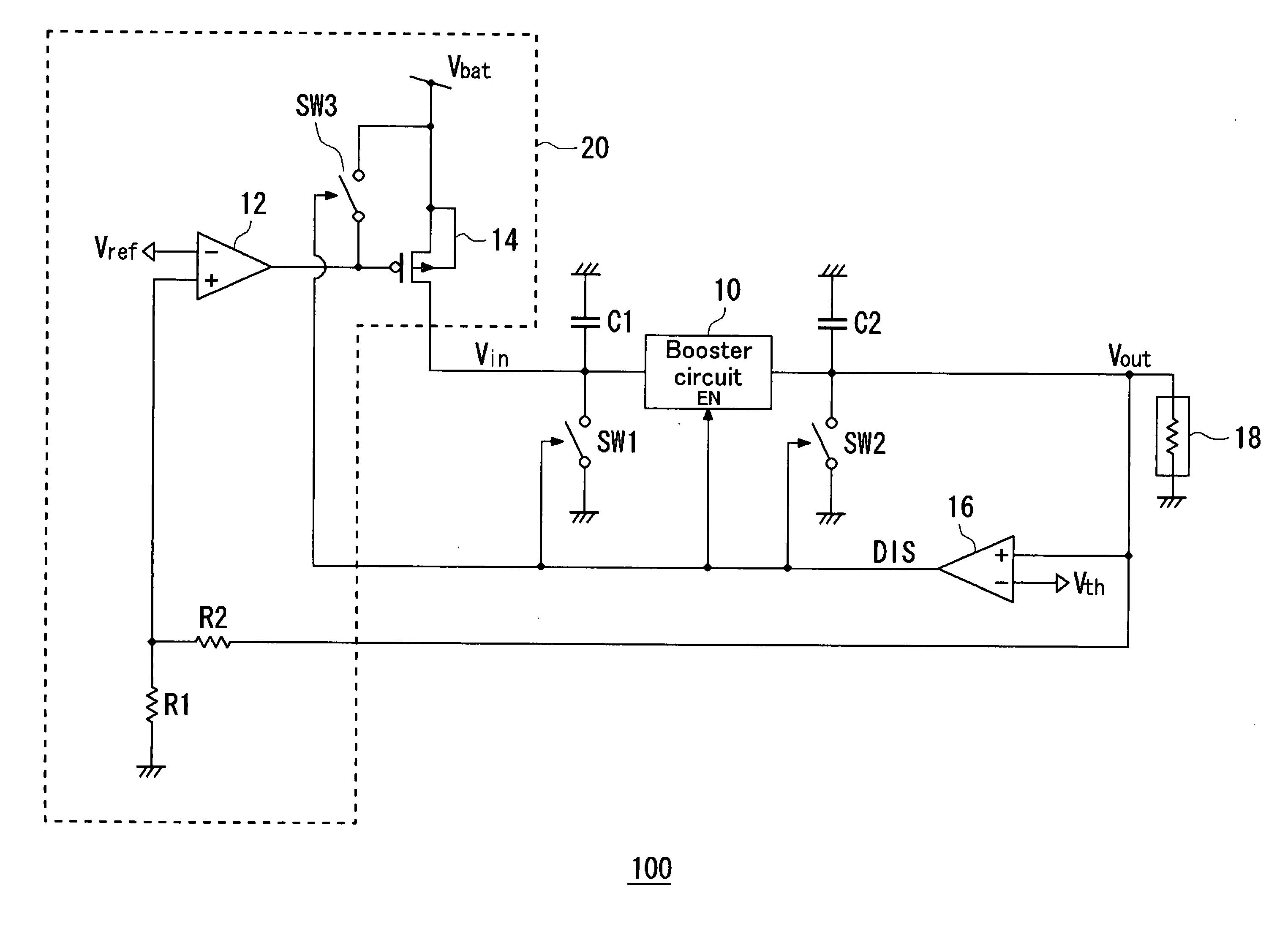 Power supply apparatus provided with regulation function