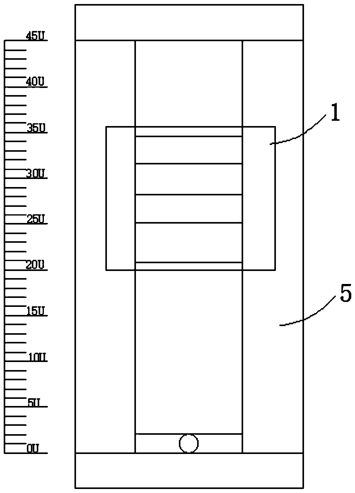 Graphical display method of transparent LED display screen based on intelligent substation secondary circuit