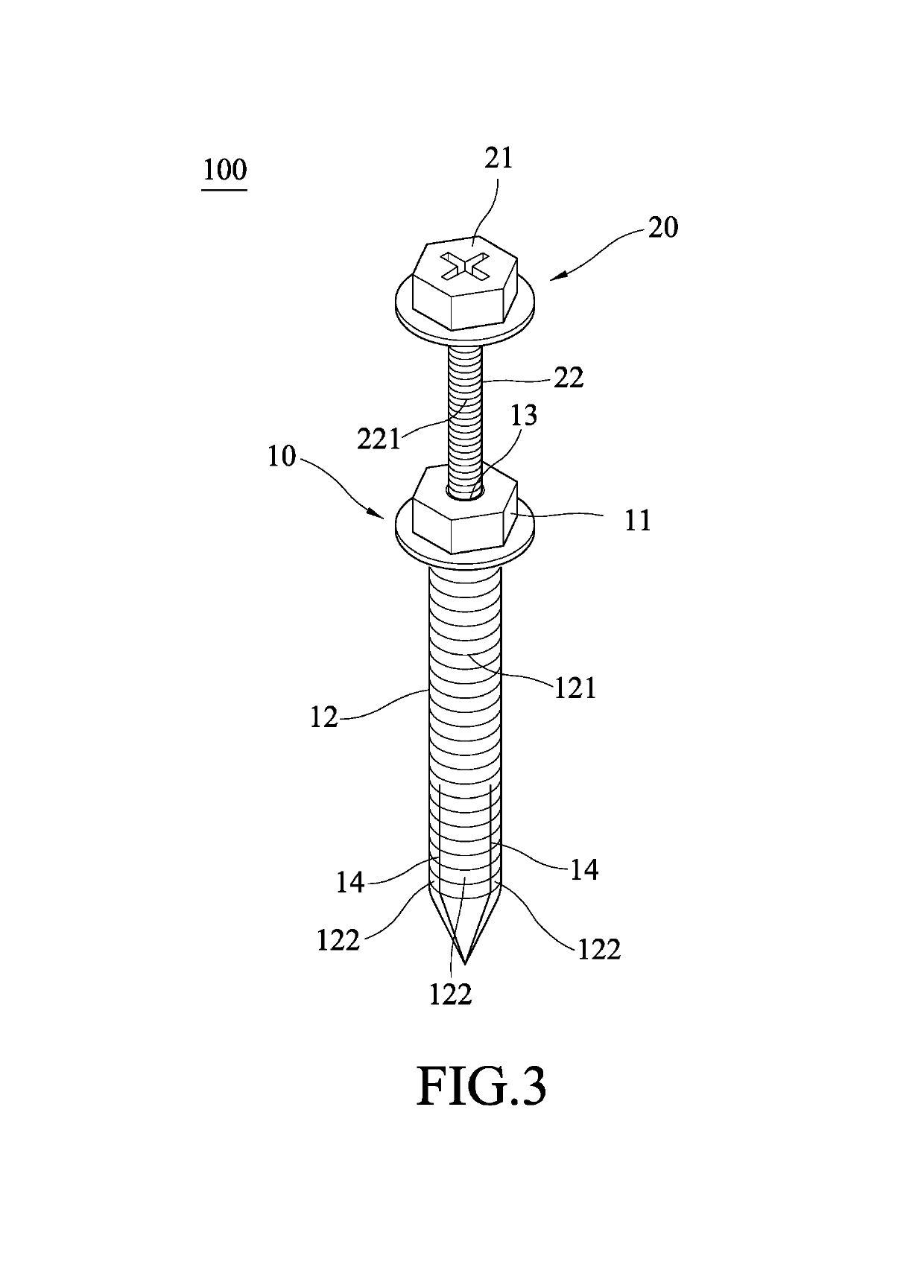 Expandable fixing device