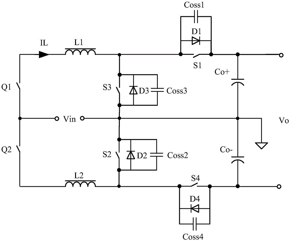 Control method and device of Vienna-like three-level circuit
