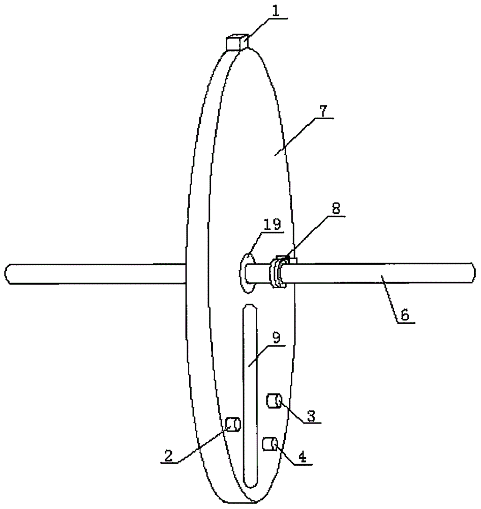 Spherical walking device of planet surface detector